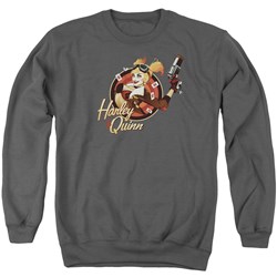 Justice League - Mens Harley Bomber Sweater