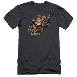 Justice League - Mens Harley Bomber Slim Fit T-Shirt