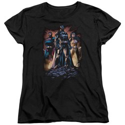 Justice League - Womens Take A Stand T-Shirt