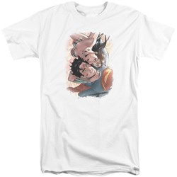 Justice League - Mens Love Birds Tall T-Shirt