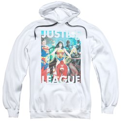 Justice League - Mens Hall Of Justice Pullover Hoodie