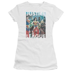 Justice League - Juniors Hall Of Justice T-Shirt