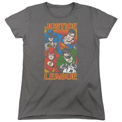 Justice League - Womens Hero Mashup T-Shirt