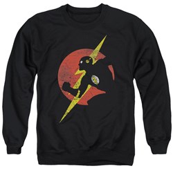 Justice League - Mens Flash Symbol Knockout Sweater