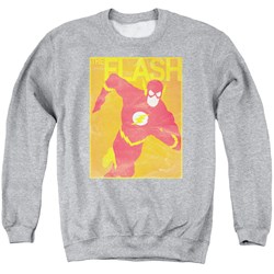 Justice League - Mens Simple Flash Poster Sweater