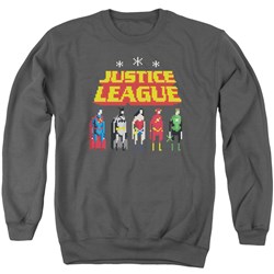 Justice League - Mens Standing Below Sweater