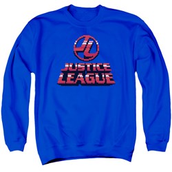 Justice League - Mens 8 Bit Jla Sweater