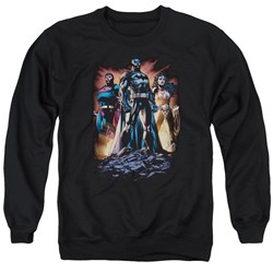 Justice League - Mens Take A Stand Sweater