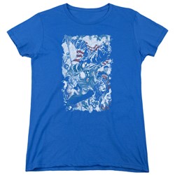 Justice League - Womens American Justice T-Shirt