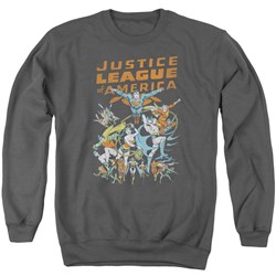 Justice League - Mens Big Group Sweater