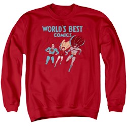 Justice League - Mens Worlds Best Sweater