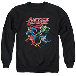 Justice League - Mens Pixel League Sweater