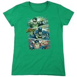 Justice League - Womens Green Lantern Panels T-Shirt