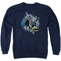 Justice League - Mens Batman Collage Sweater