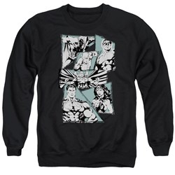 Justice League - Mens A Mighty League Sweater