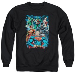 Justice League - Mens Justice Is Served Sweater