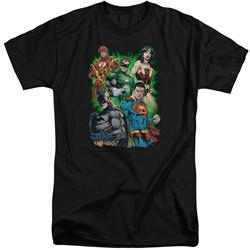 Justice League - Mens Will Power Tall T-Shirt