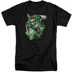 Justice League - Mens Green Lantern Energy Tall T-Shirt