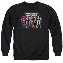 Justice League - Mens The Big Five Sweater