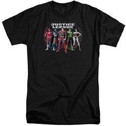 Justice League - Mens The Big Five Tall T-Shirt