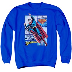 Justice League - Mens Superman Panels Sweater