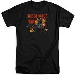 Judge Dredd - Mens Through Fire Tall T-Shirt