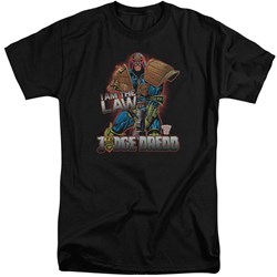 Judge Dredd - Mens Law Tall T-Shirt