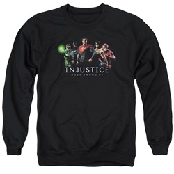 Injustice Gods Among Us - Mens Injustice League Sweater