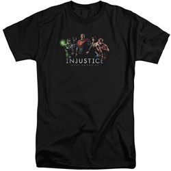Injustice Gods Among Us - Mens Injustice League Tall T-Shirt