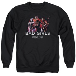 Injustice Gods Among Us - Mens Bad Girls Sweater