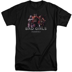 Injustice Gods Among Us - Mens Bad Girls Tall T-Shirt