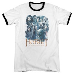 Hobbit - Mens Main Characters Ringer T-Shirt