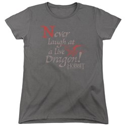 Hobbit - Womens Never Laugh T-Shirt
