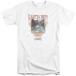 The Hobbit Lake Town - Mens Tall T-Shirt