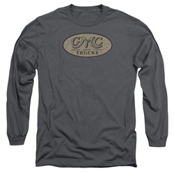 GMC - Mens Vintage Oval Logo Long Sleeve T-Shirt