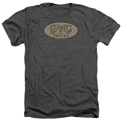 GMC - Mens Vintage Oval Logo Heather T-Shirt