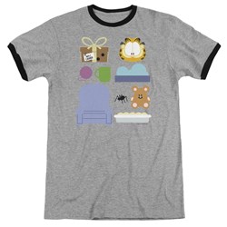 Garfield - Mens Gift Set Ringer T-Shirt