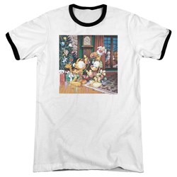 Garfield - Mens Odie Tree Ringer T-Shirt