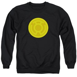 Green Lantern - Mens Yellow Symbol Sweater