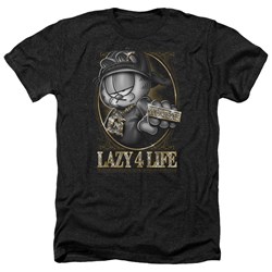 Garfield - Mens Lazy 4 Life Heather T-Shirt