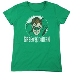 DC Comics - Womens Lantern Circle T-Shirt