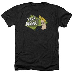Johnny Bravo - Mens Oohh Mama Heather T-Shirt