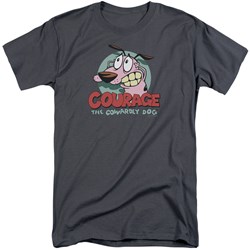 Courage The Cowardly Dog - Mens Courage Tall T-Shirt