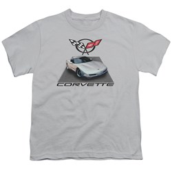 Chevrolet - Big Boys Silver 01 Vette T-Shirt