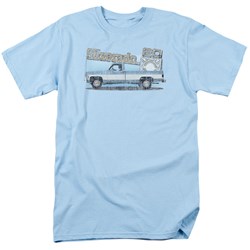 Chevrolet - Mens Old Silverado Sketch T-Shirt