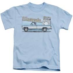 Chevrolet - Little Boys Old Silverado Sketch T-Shirt