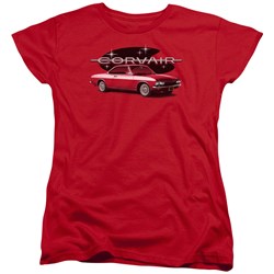Chevrolet - Womens 65 Corvair Mona Spyda Coupe T-Shirt