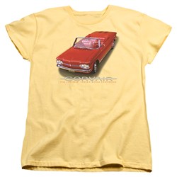 Chevrolet - Womens 62 Corvair Convertible T-Shirt