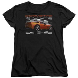 Chevrolet - Womens Orange Z06 Vette T-Shirt