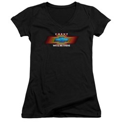 Chevrolet - Juniors Chevy We'Ll Be There Tv Spot V-Neck T-Shirt